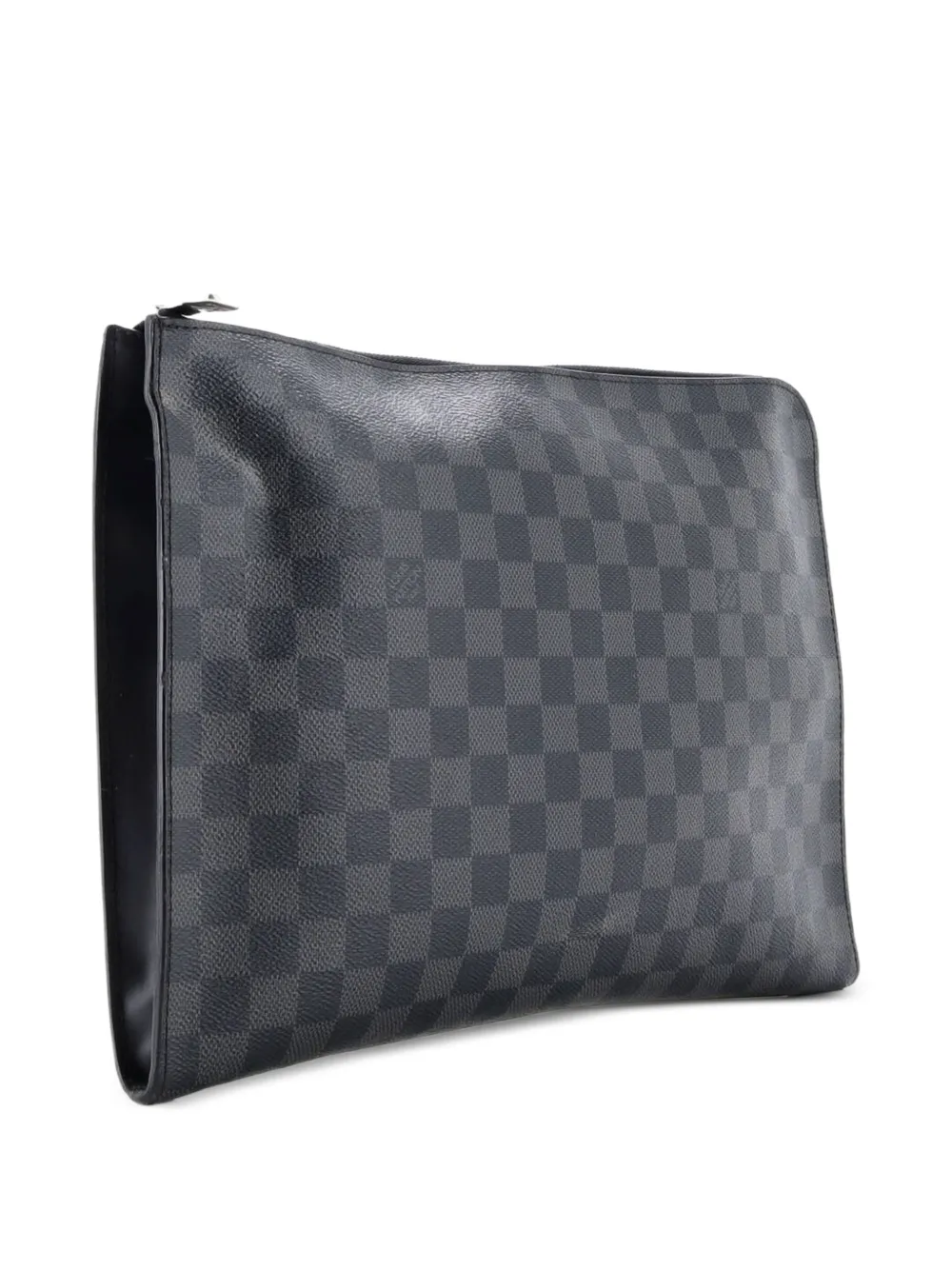 Zip Around Pochette Jour Damier Graphite Gm Clutch Bag