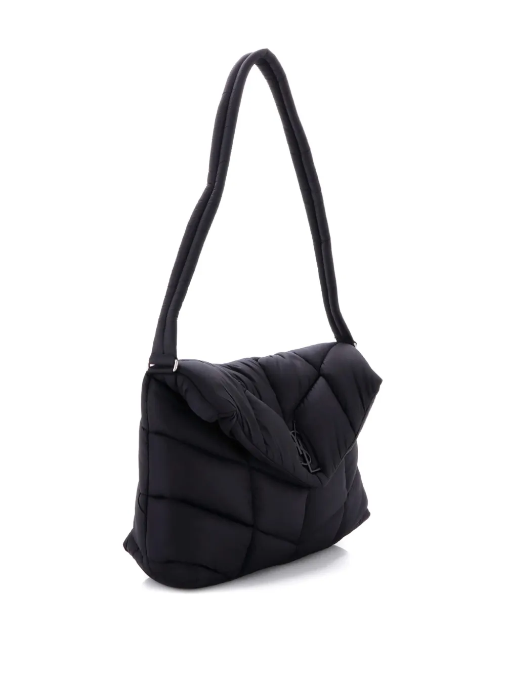 Loulou Puffer Messenger Bag Quilted Econyl shoulder bag