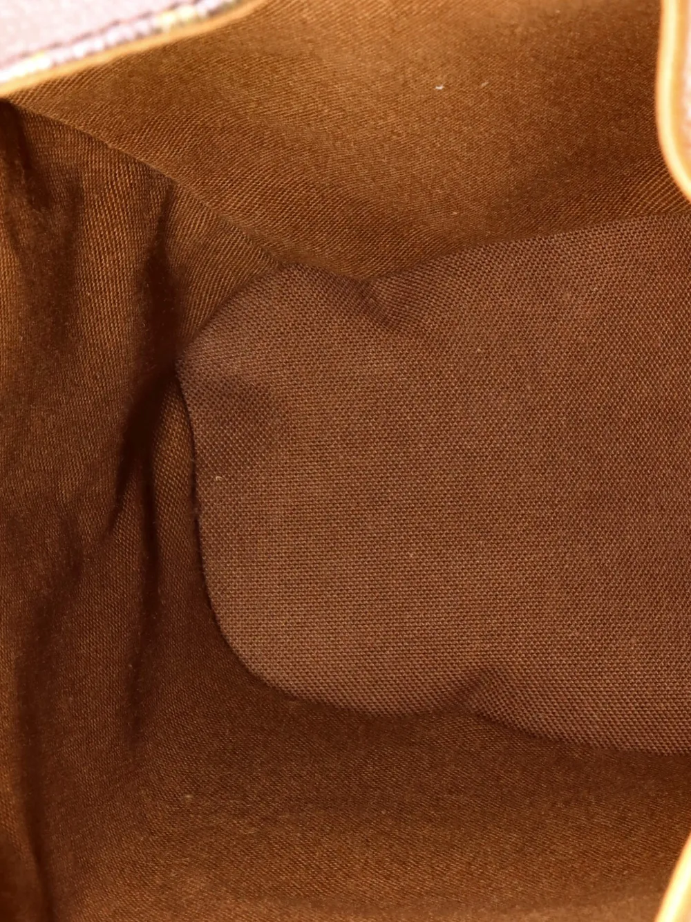 Pre-owned Louis Vuitton Vintage Montsouris Monogram Canvas Pm Backpack In Brown