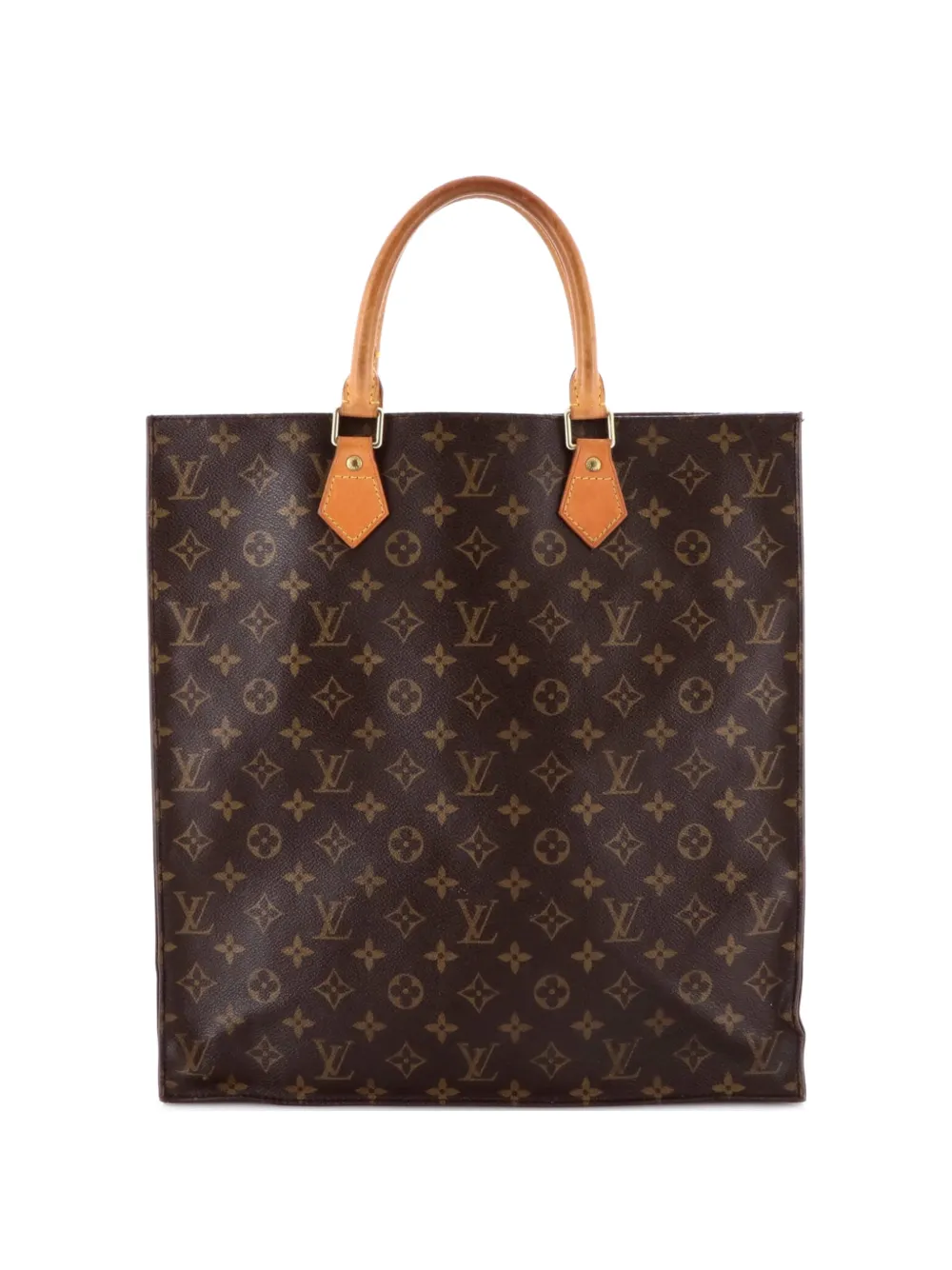 Louis Vuitton Pre-Owned Sac Plat Bag Monogram Canvas tote bag - Marrone