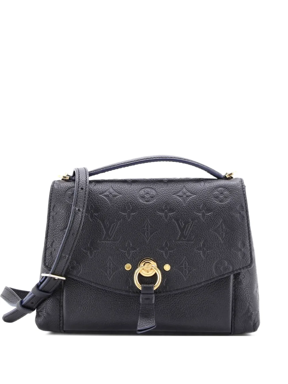 Louis Vuitton Pre-Owned Blanche Handbag Monogram Empreinte Leather BB shoulder bag - Blu