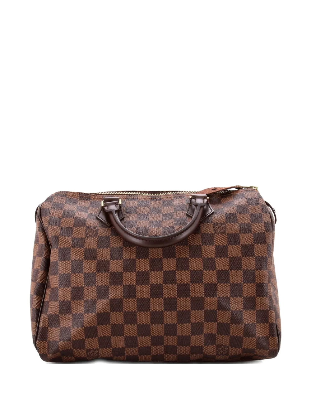 Louis Vuitton Pre-Owned Speedy Handbag Damier 30 satchel - Marrone