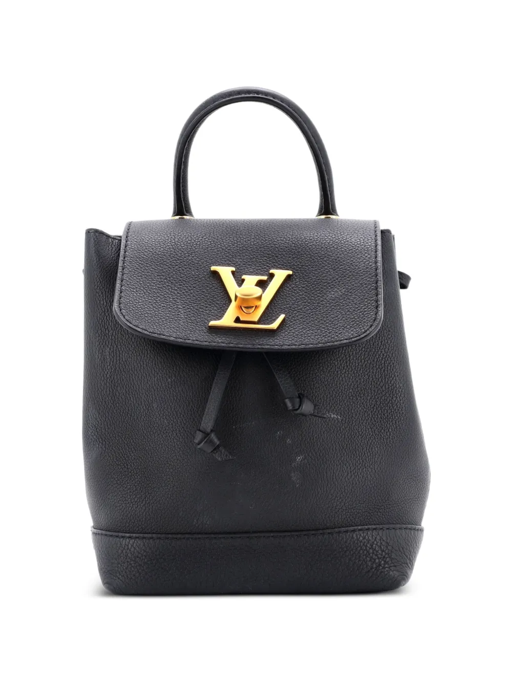 Louis Vuitton Pre-Owned Lockme Leather Mini backpack - Nero