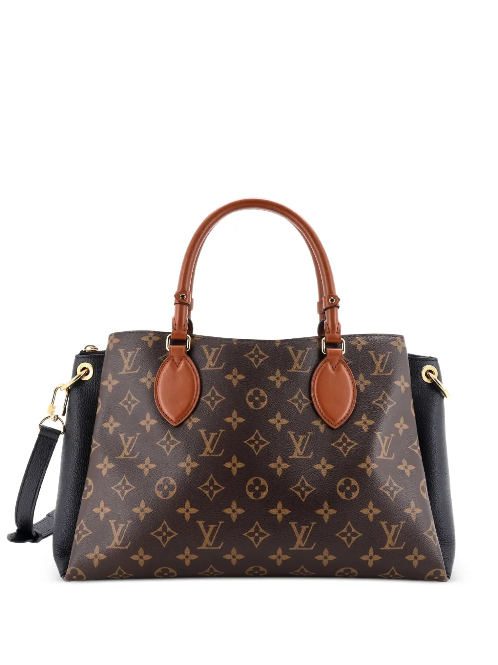 Louis Vuitton Pre-Owned Vendome Monogram Canvas with Leather MM tote bag | Black | Image 1