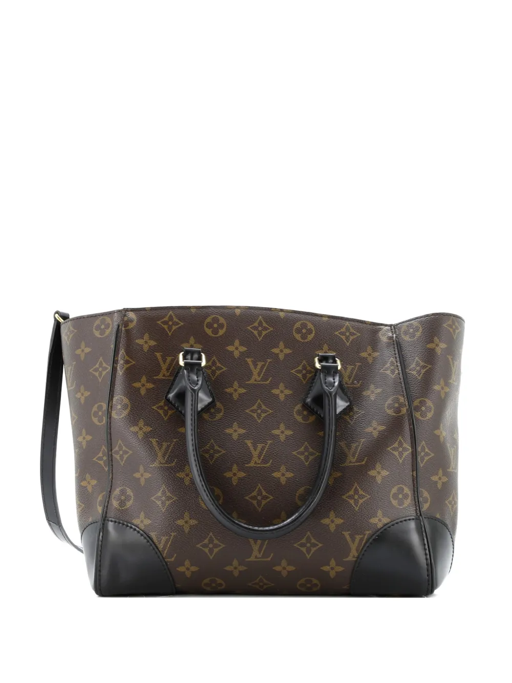 Louis Vuitton Pre-Owned Phenix Monogram Canvas with Leather MM tote bag | Black | Image 1