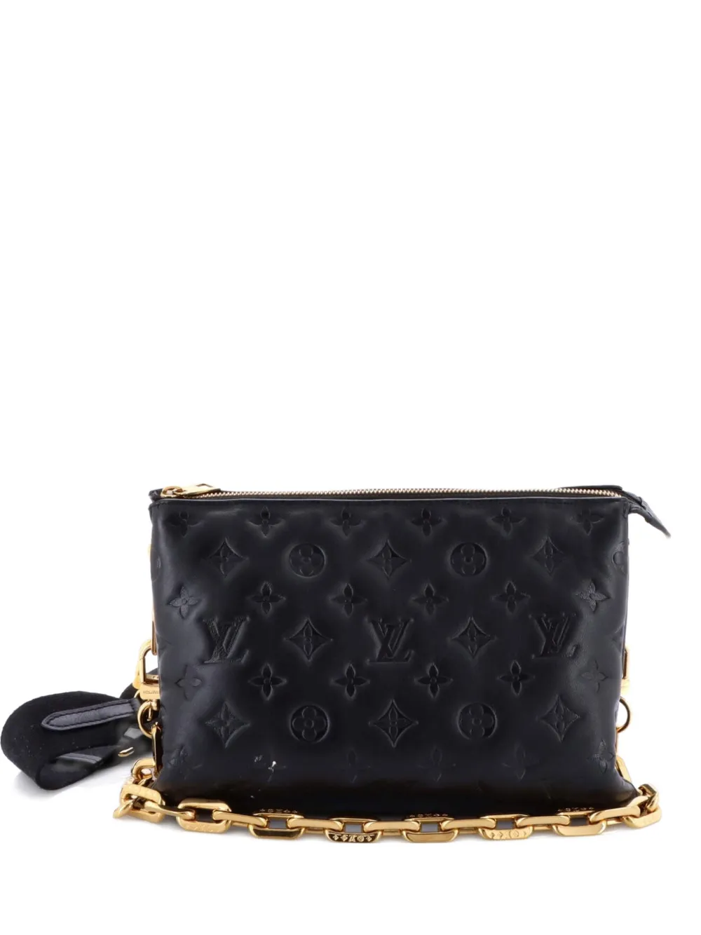Louis Vuitton Pre-Owned Coussin Bag Monogram Embossed Lambskin PM crossbody bag - Nero