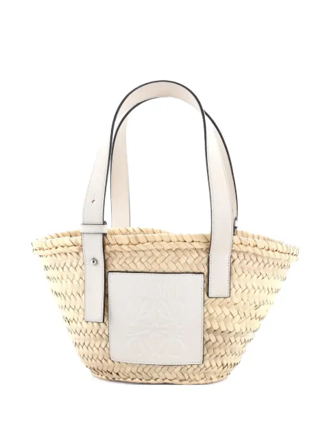 Loewe Pre-Owned Basket Raffia Small tote bag