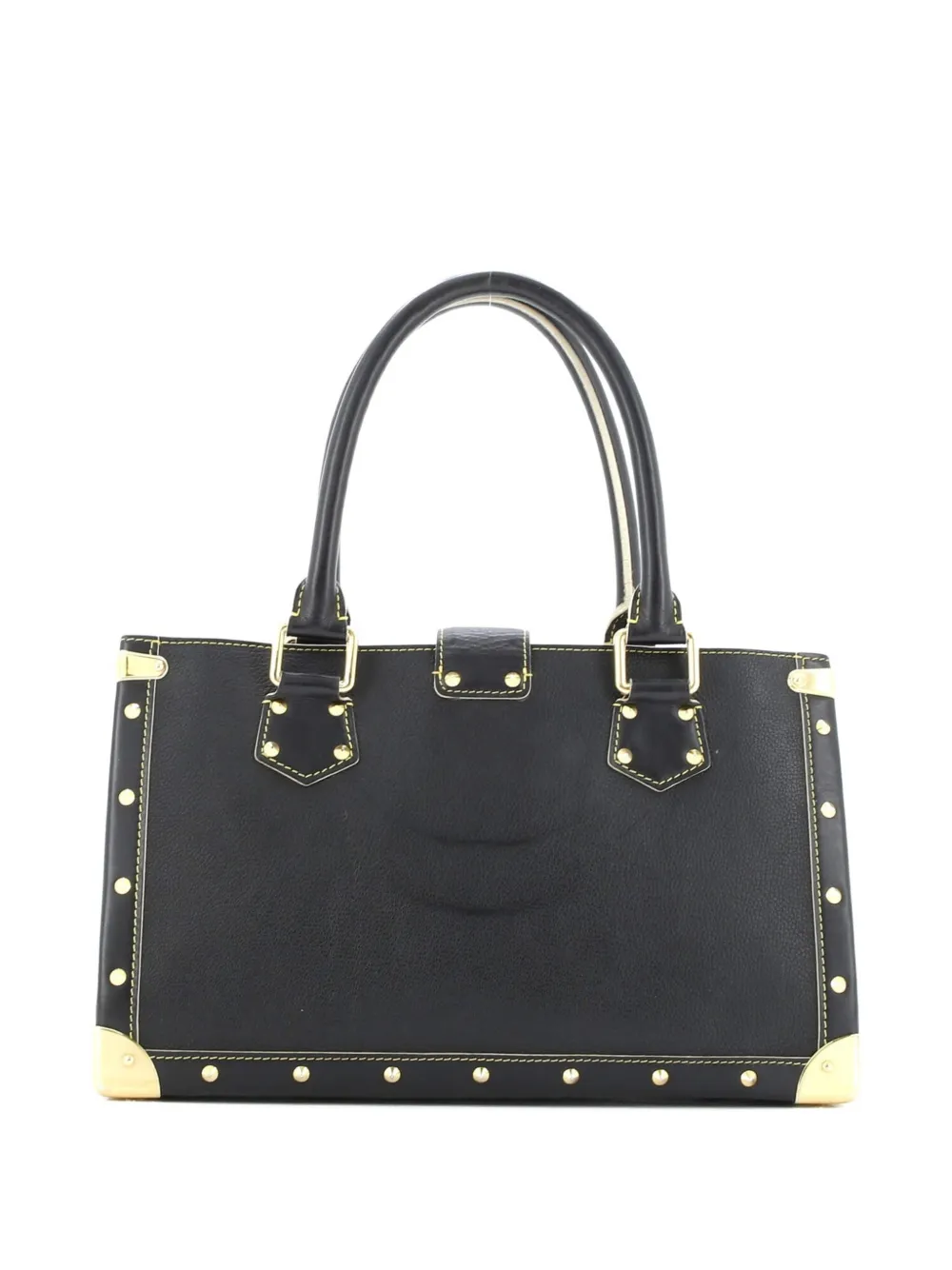 LOUIS VUITTON Pre-owned Suhali Le Fabuleux Handbag Leather Tote Bag In Black