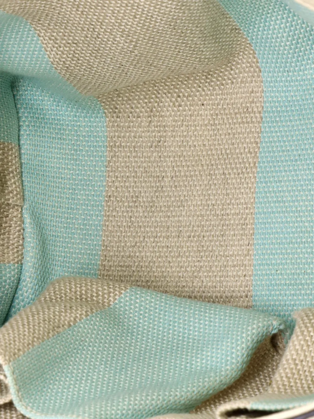 Pre-owned Gucci Bamboo Daily Top Handle Bag Leather Small Satchel In Neutral