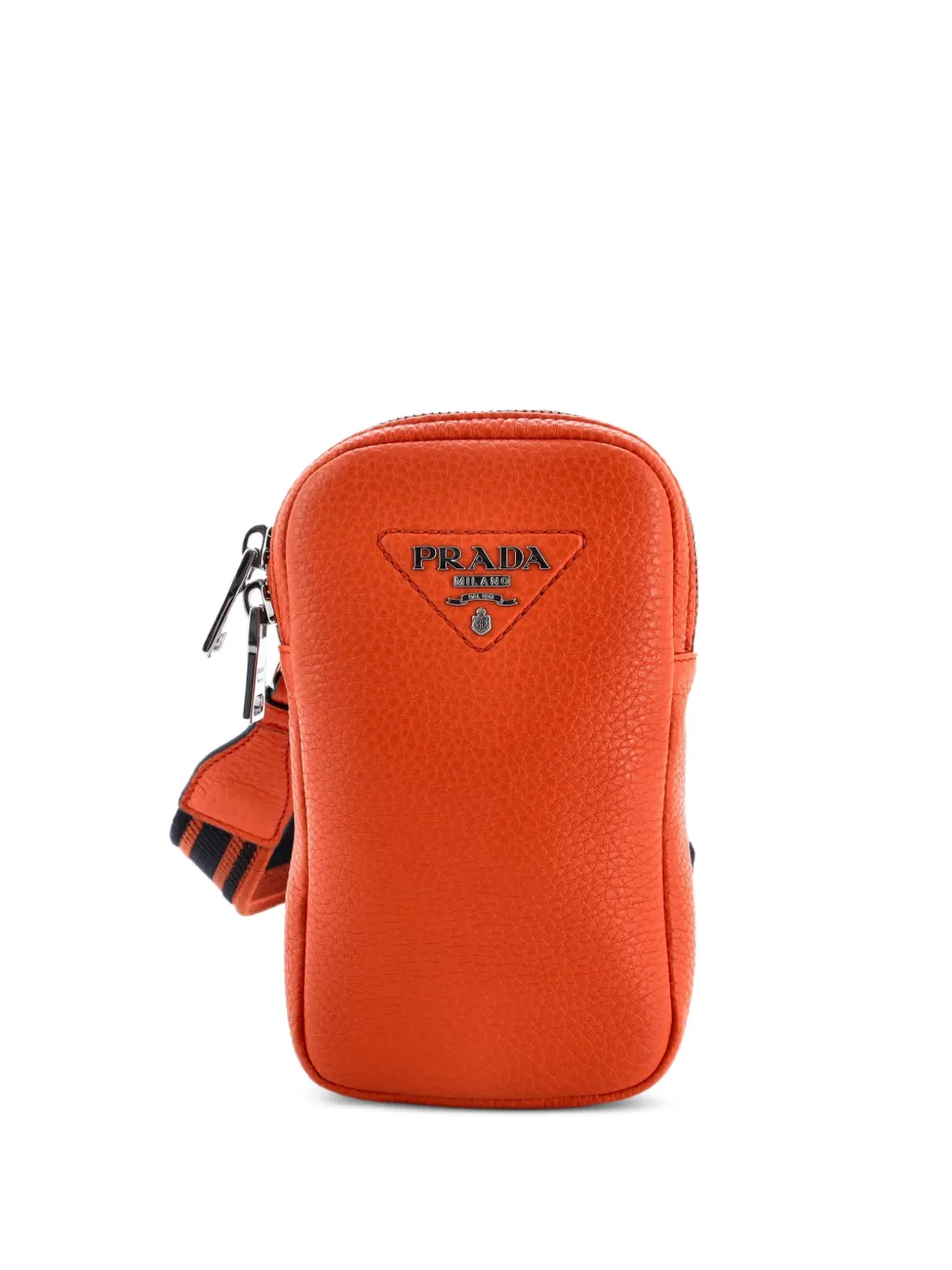 Prada Pre-Owned Flou Phone Vitello Daino crossbody bag - Arancione
