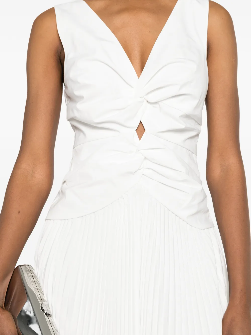 Vivianne Pleated Midi Dress