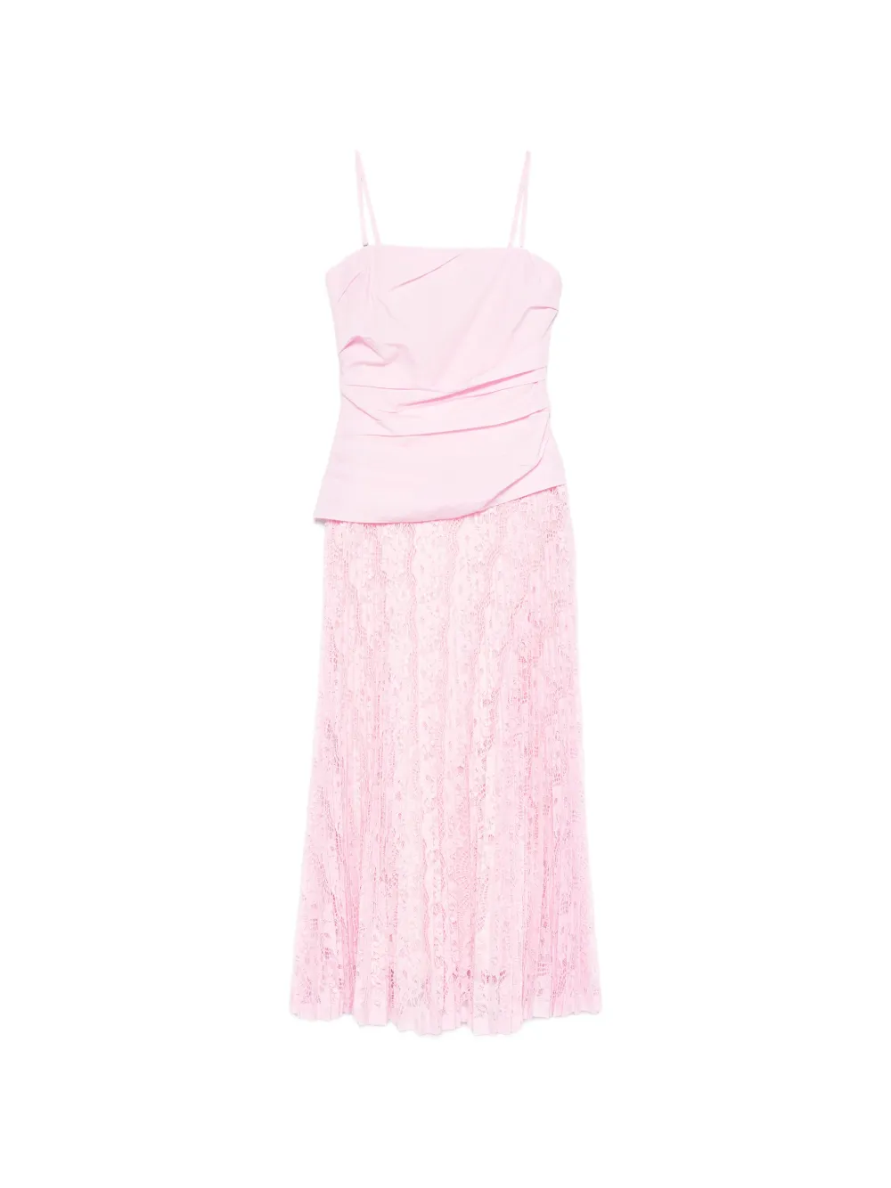 Simkhai Annalise lace midi dress - Rosa