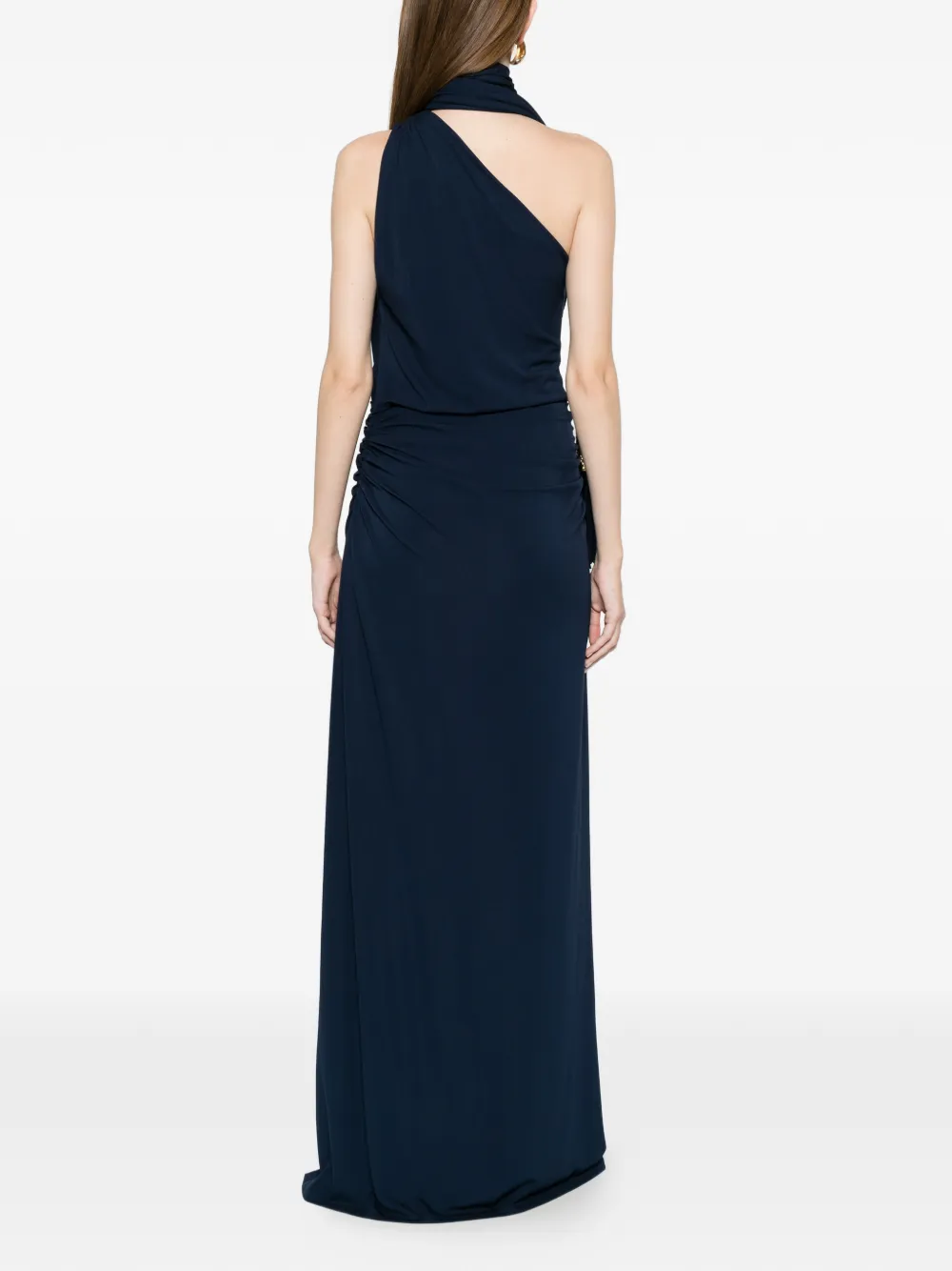 SIMKHAI Maxi-jurk met strikdetail Blauw