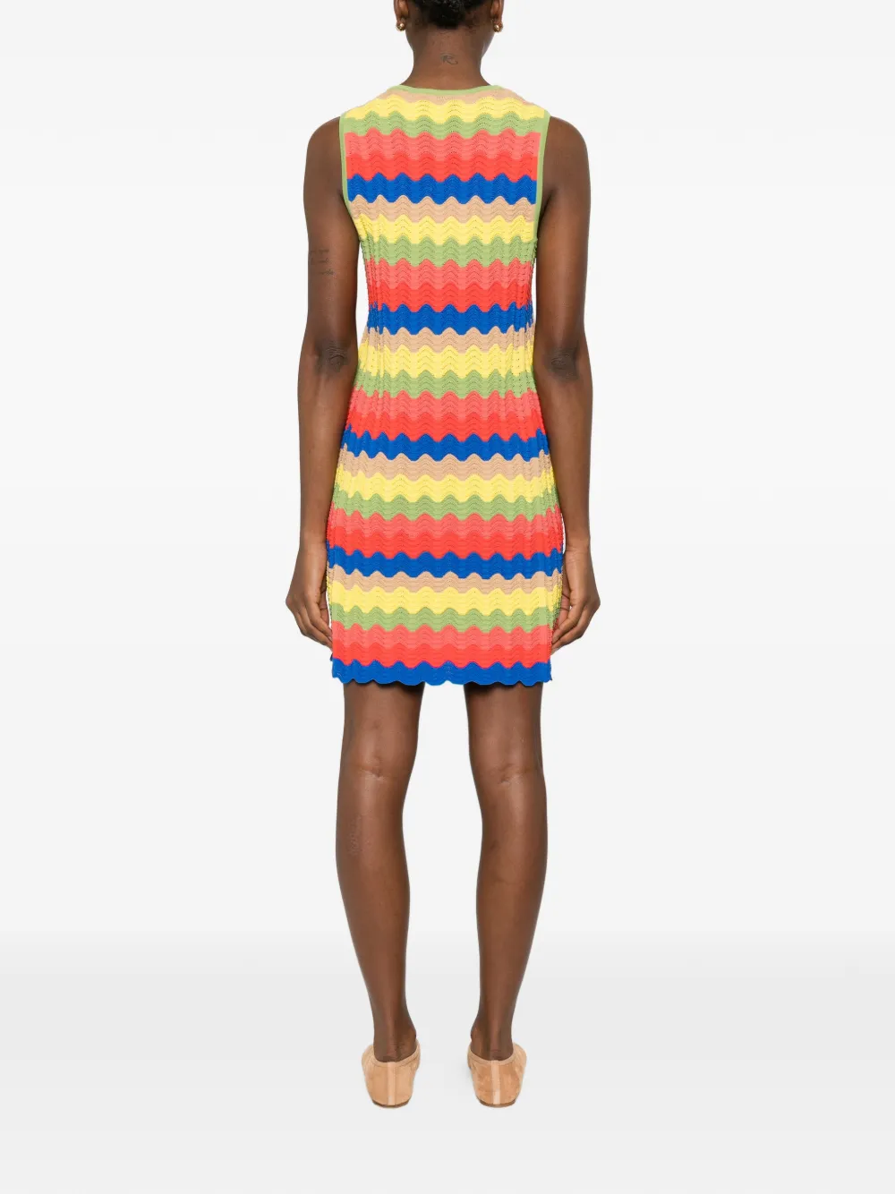 Simon Miller Mini-jurk Rood