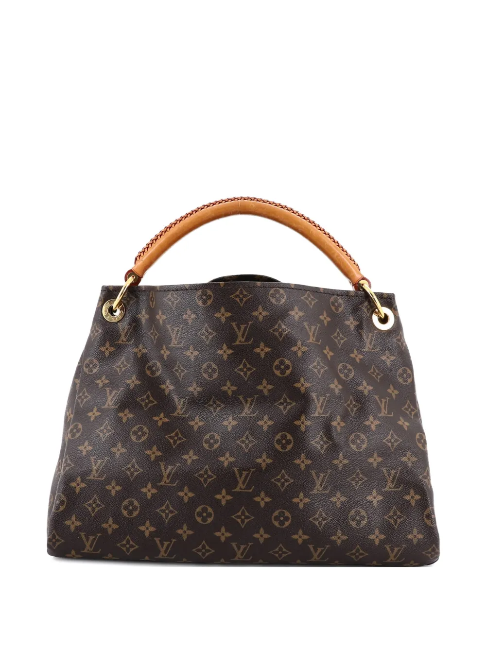 Artsy Handbag Monogram Canvas MM hobo bag