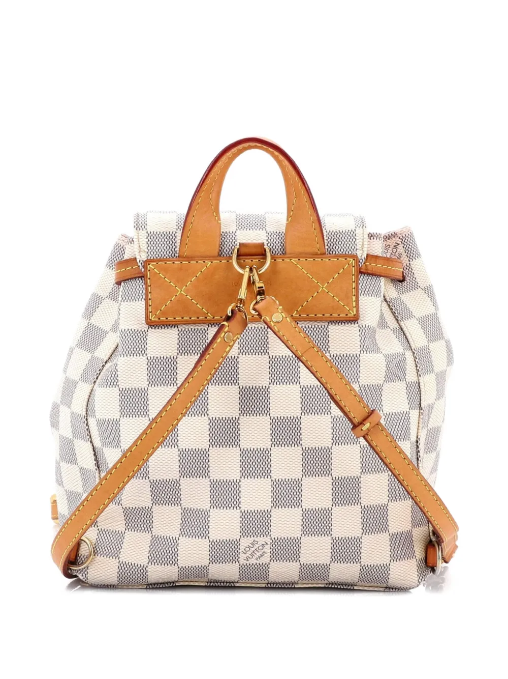 LOUIS VUITTON Pre-owned Sperone Damier Bb Backpack In White