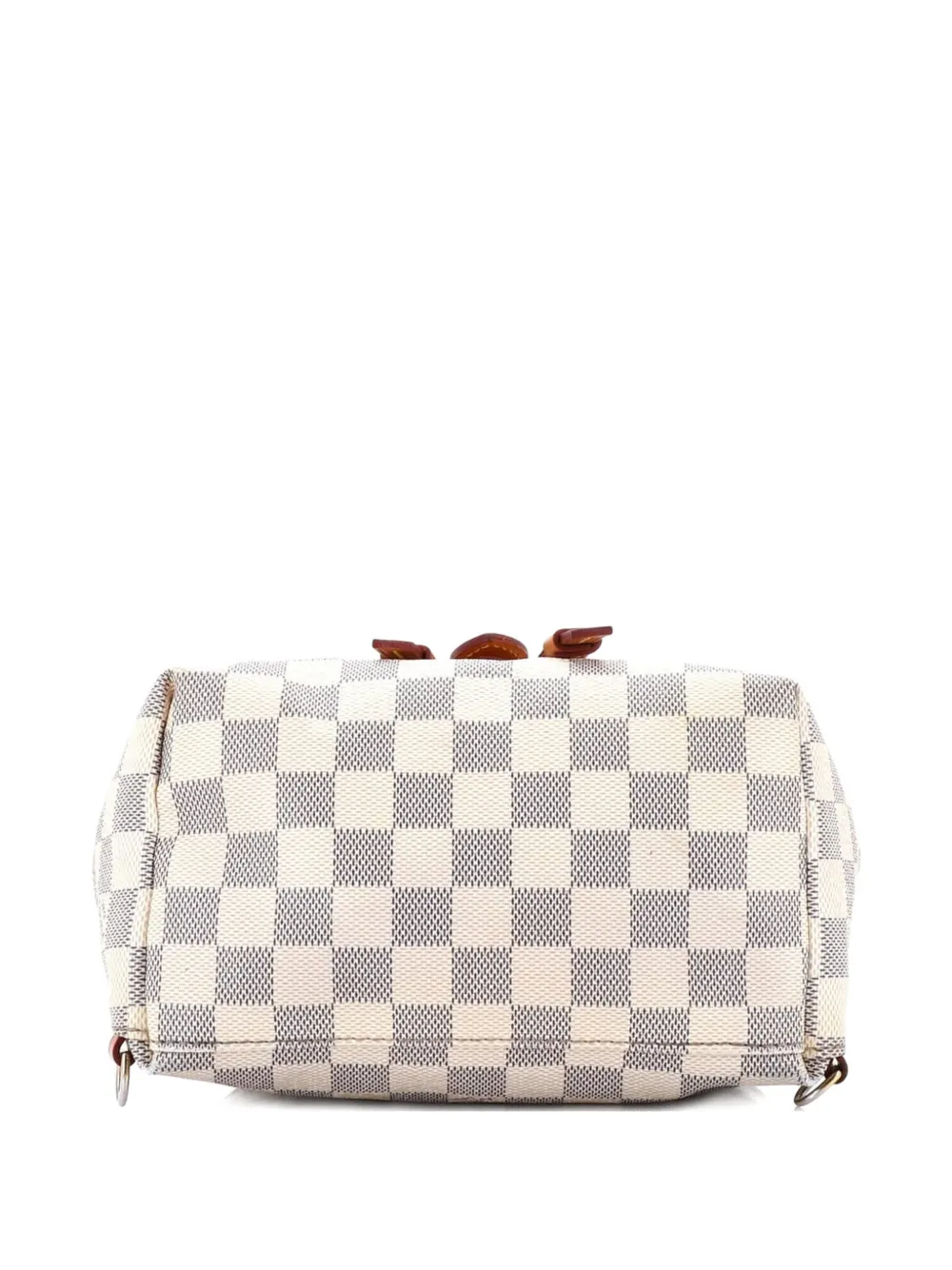 Pre-owned Louis Vuitton Sperone Damier Bb Backpack In White