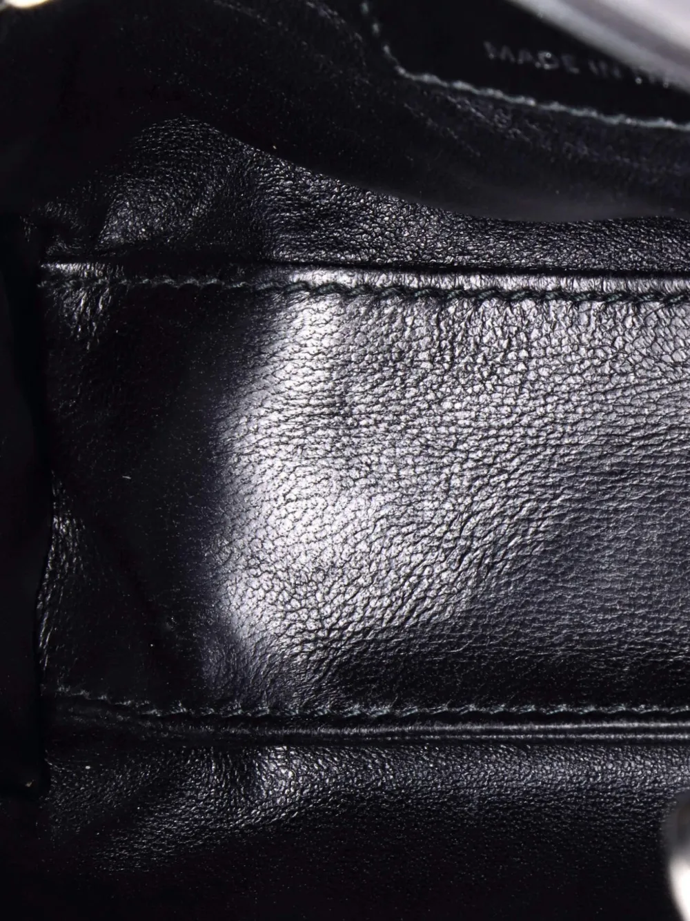 Pre-owned Dior Lady  Bag Embellished Satin Mini Satchel In Black