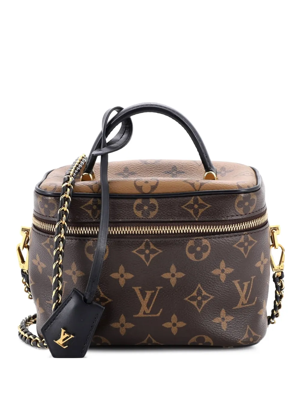 Louis Vuitton Pre-Owned Vanity Handbag Reverse Monogram Canvas PM satchel - Marrone
