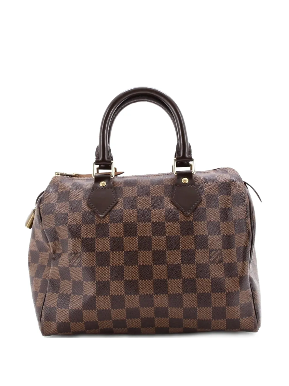 Louis Vuitton Pre-Owned Speedy Handbag Damier 25 satchel - Marrone