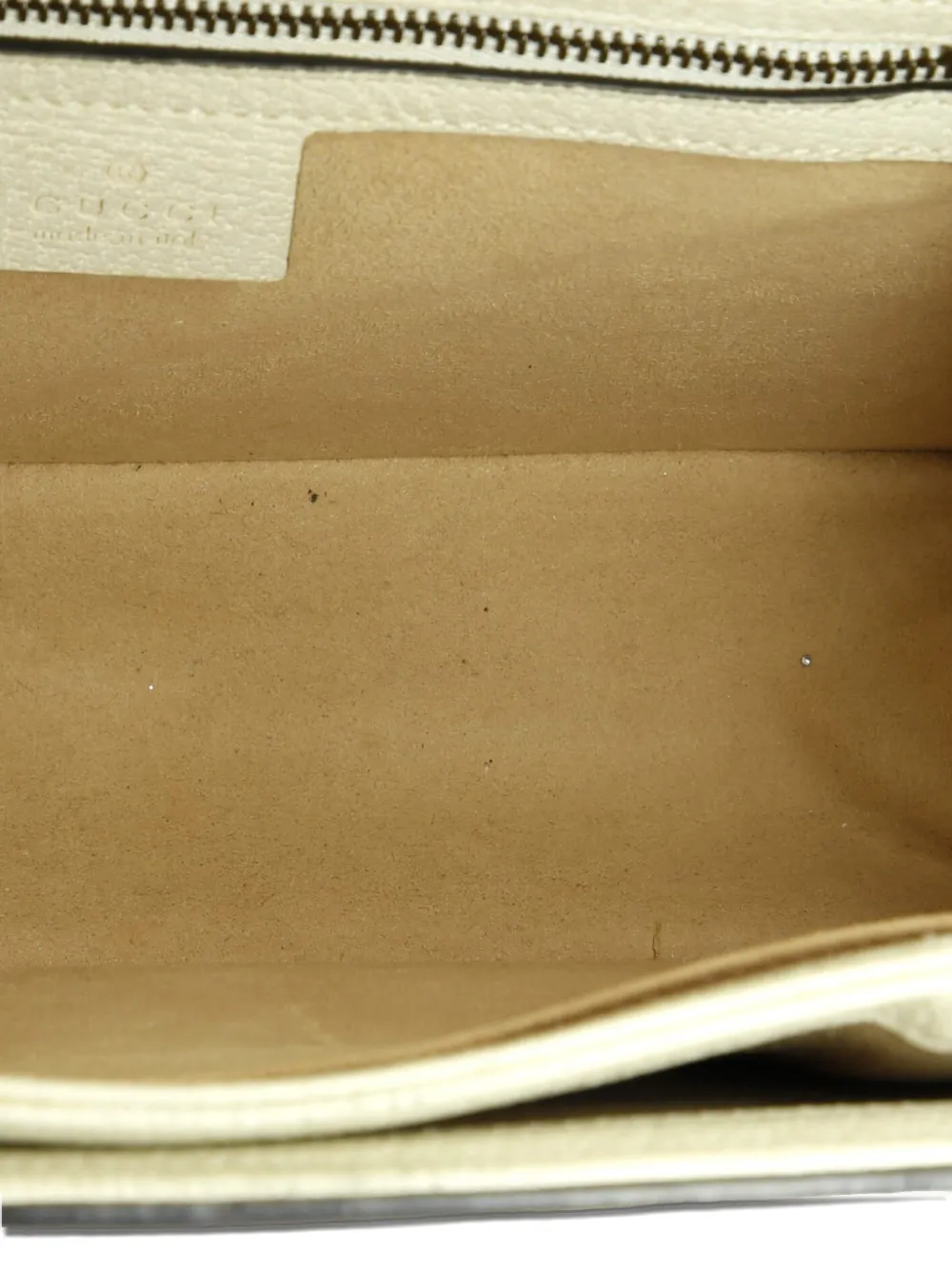 GUCCI Pre-owned Queen Margaret Top Handle Bag Gg Coated Canvas With Leather Small Satchel In Brown