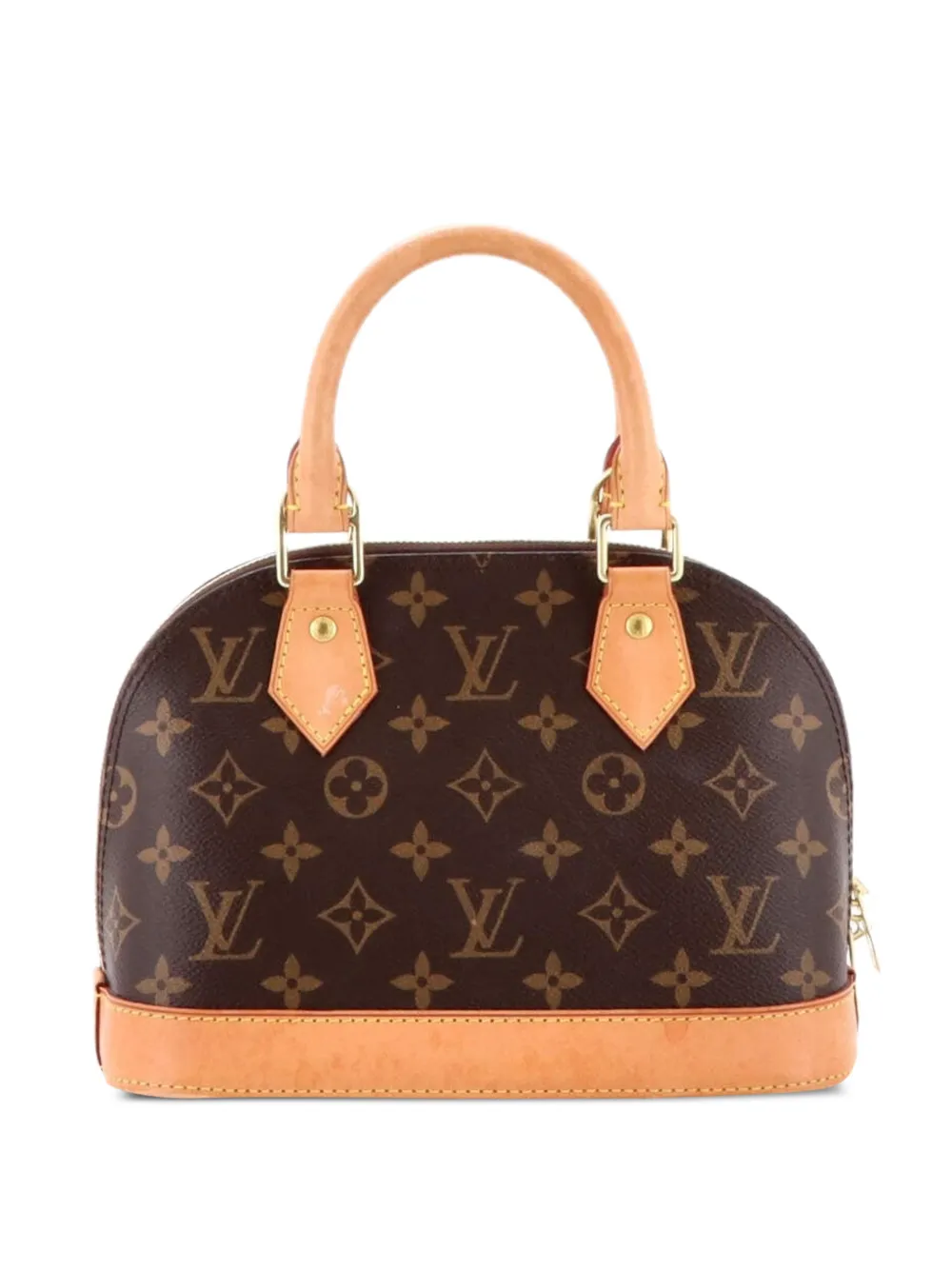 Louis Vuitton Pre-Owned Alma Handbag Monogram Canvas BB crossbody bag - Marrone
