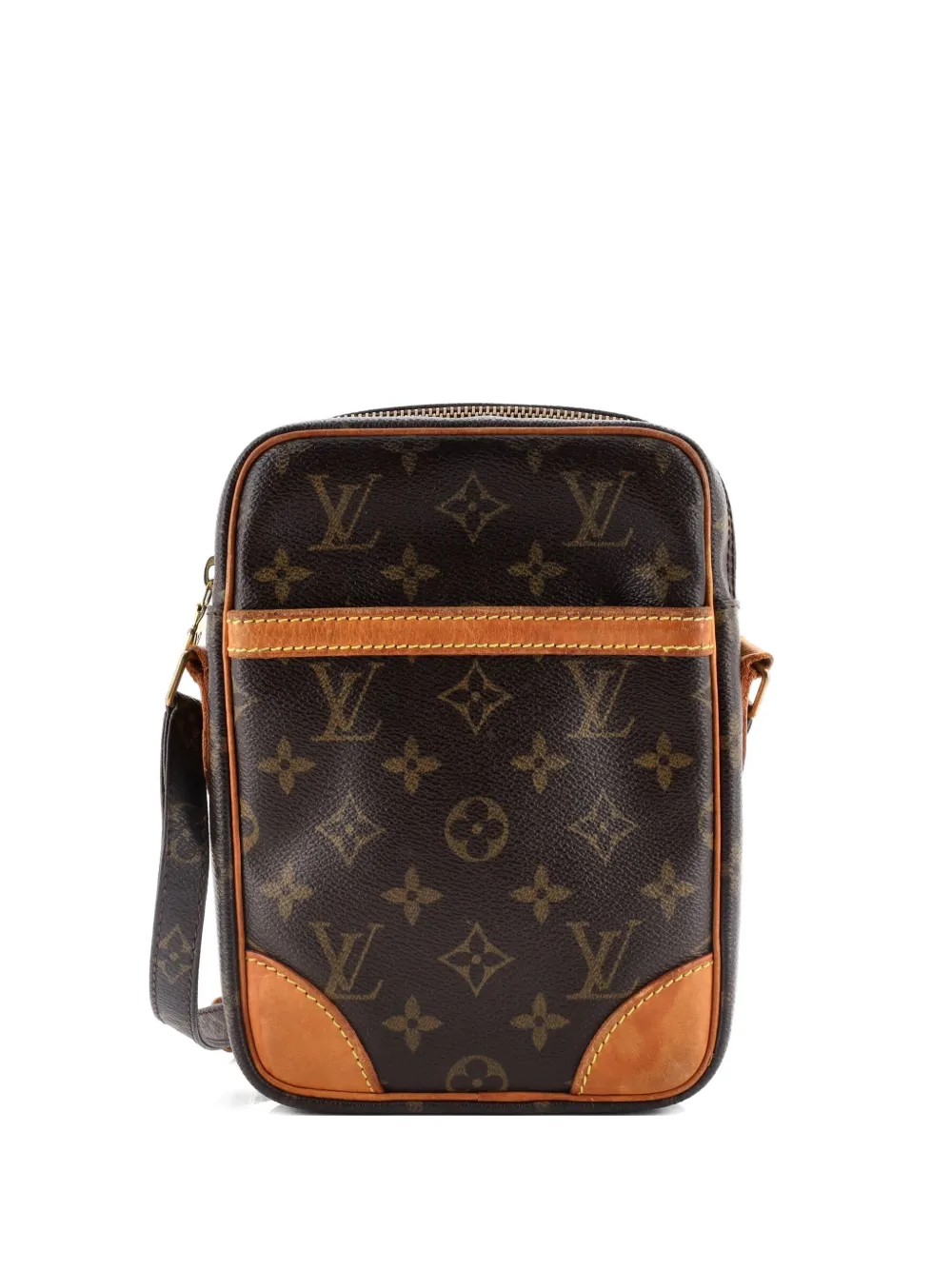 Louis Vuitton Pre-Owned Danube Handbag Monogram Canvas crossbody bag - Marrone