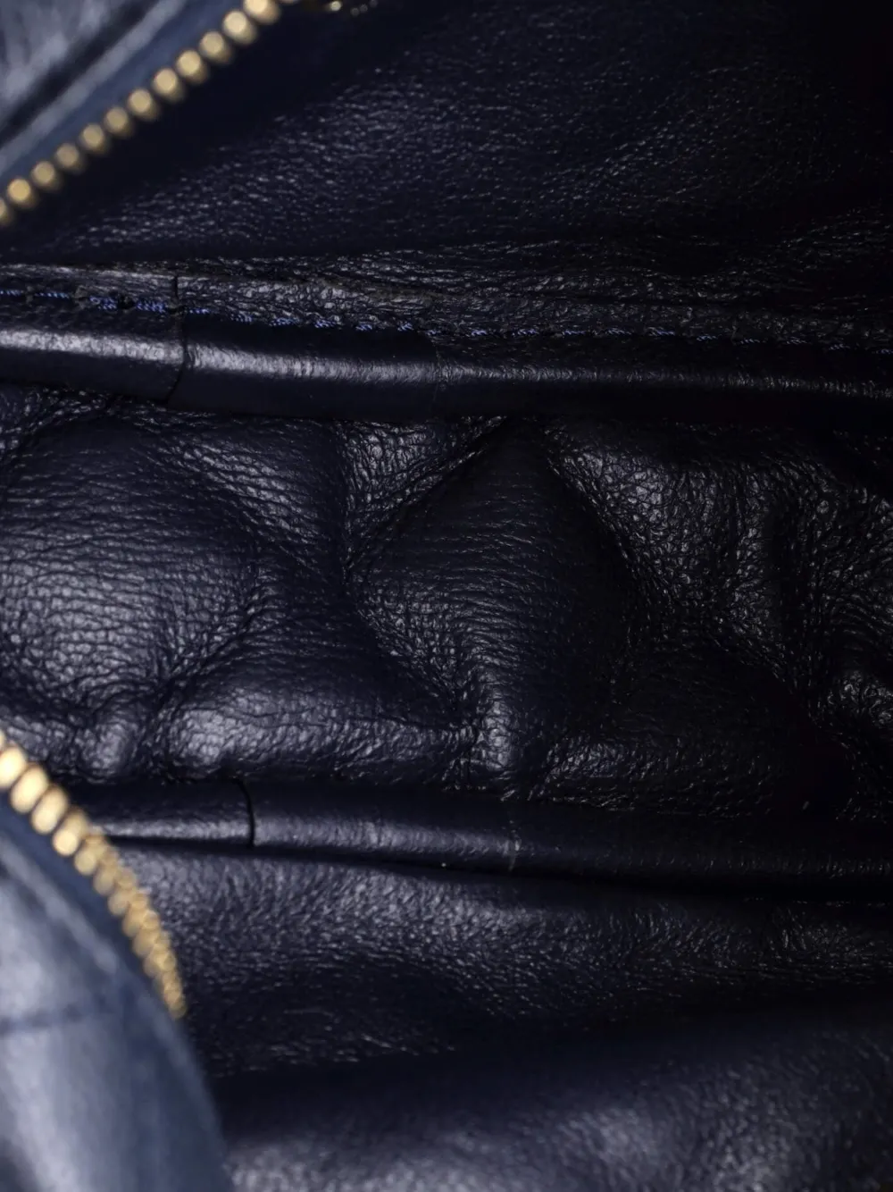 CHANEL Pre-owned Camera Case Bag Quilted Caviar Mini Crossbody Bag In Blue