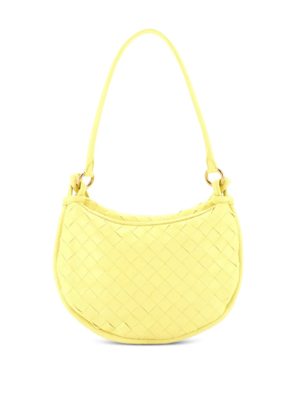 Gemelli Intrecciato Leather Small Shoulder Bag
