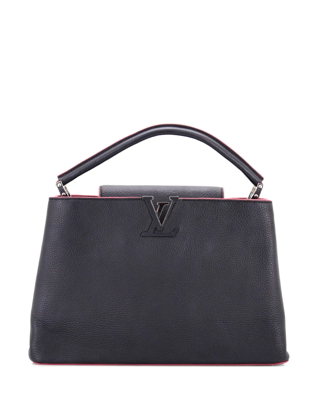 Louis Vuitton Pre-Owned Capucines Bag Leather MM satchel - Nero