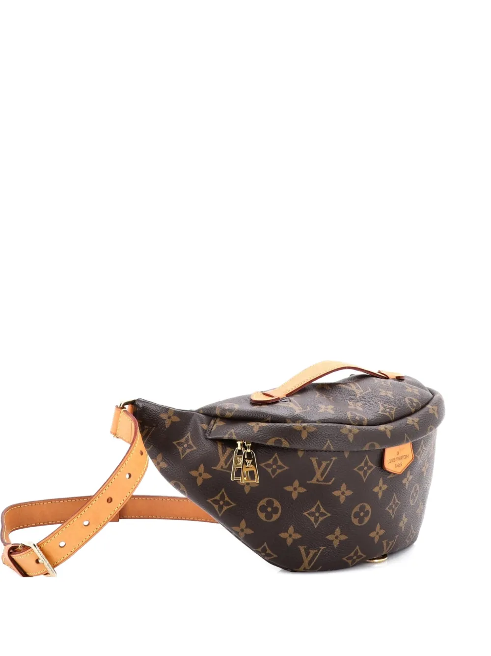 Pre-owned Louis Vuitton Bum Bag Monogram Canvas Belt Bag In Brown
