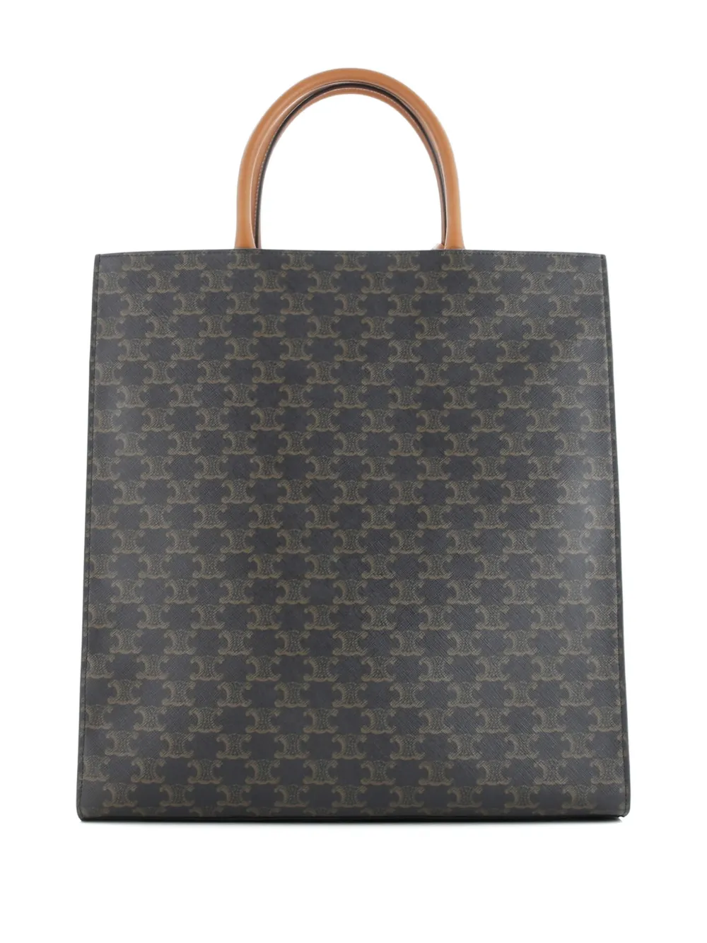 Celine Pre-Owned Vertical Cabas Triomphe Coated Canvas Large tote bag | Pre-Owned | Image 2