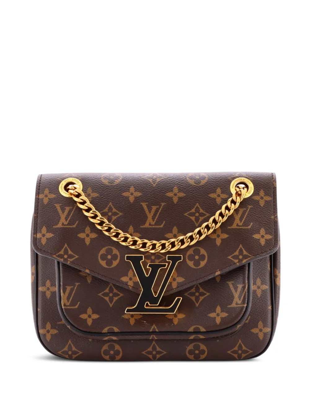 Louis Vuitton Pre-Owned Passy Handbag Monogram Canvas crossbody bag - Marrone