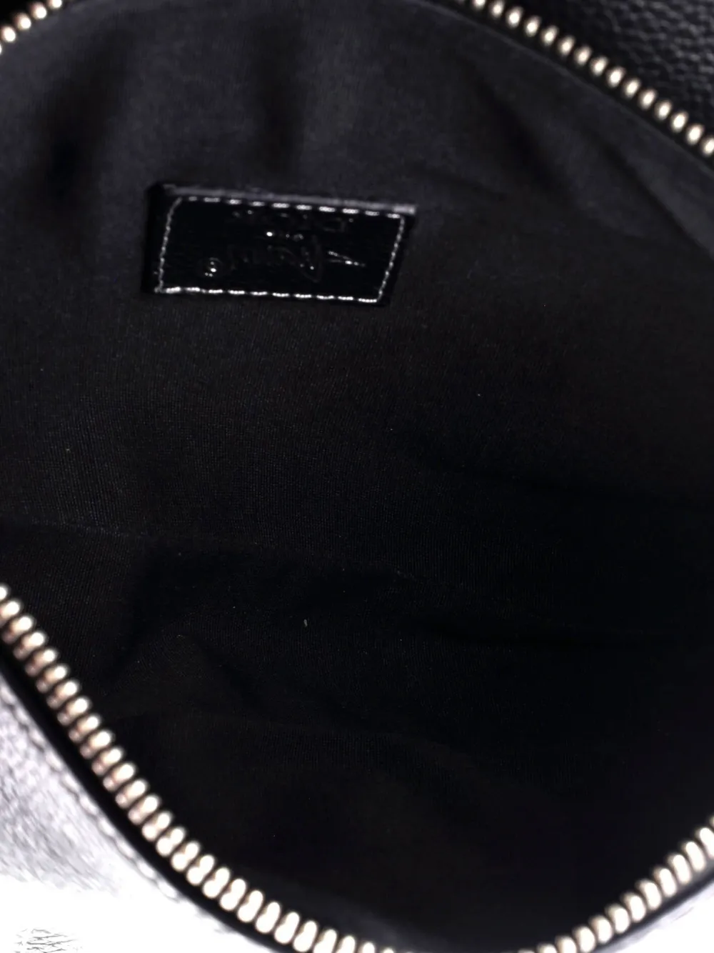 DIOR Pre-owned Shawn Stussy Saddle Leather With Applique Crossbody Bag In Black