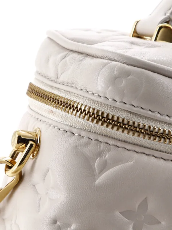 Louis Vuitton Pre-Owned Vanity Handbag Monogram Embossed Lambskin