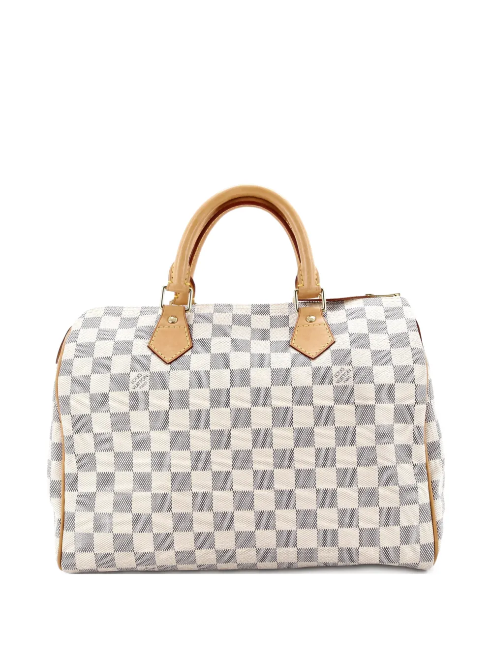 Louis Vuitton Pre-Owned Speedy Handbag Damier 30 satchel - Bianco