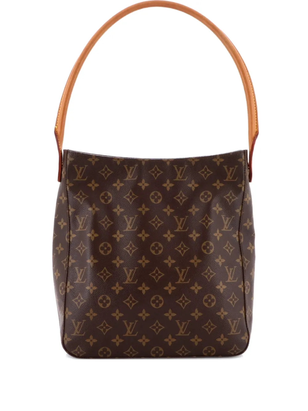 Louis Vuitton Pre-Owned Looping Handbag Monogram Canvas GM shoulder bag - Marrone