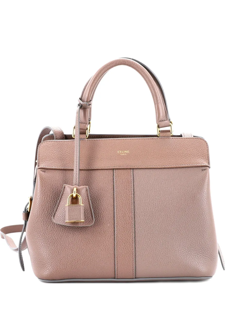 Celine Pre-Owned Cabas de France Leather Small tote bag - Marrone