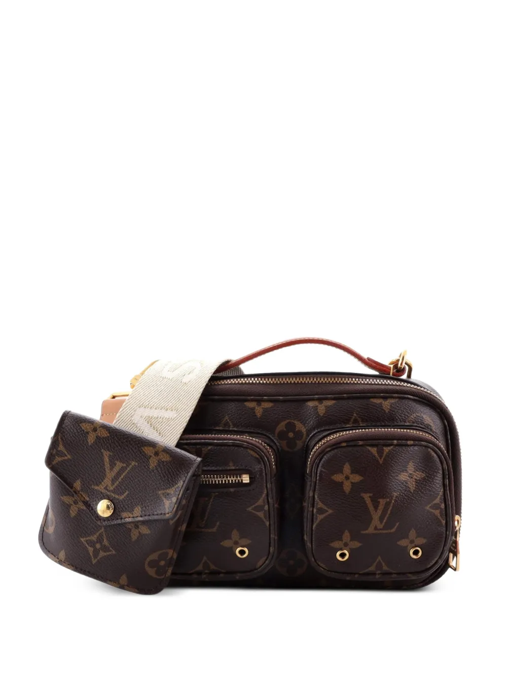 Louis Vuitton Pre-Owned Utility Monogram Canvas crossbody bag - Marrone