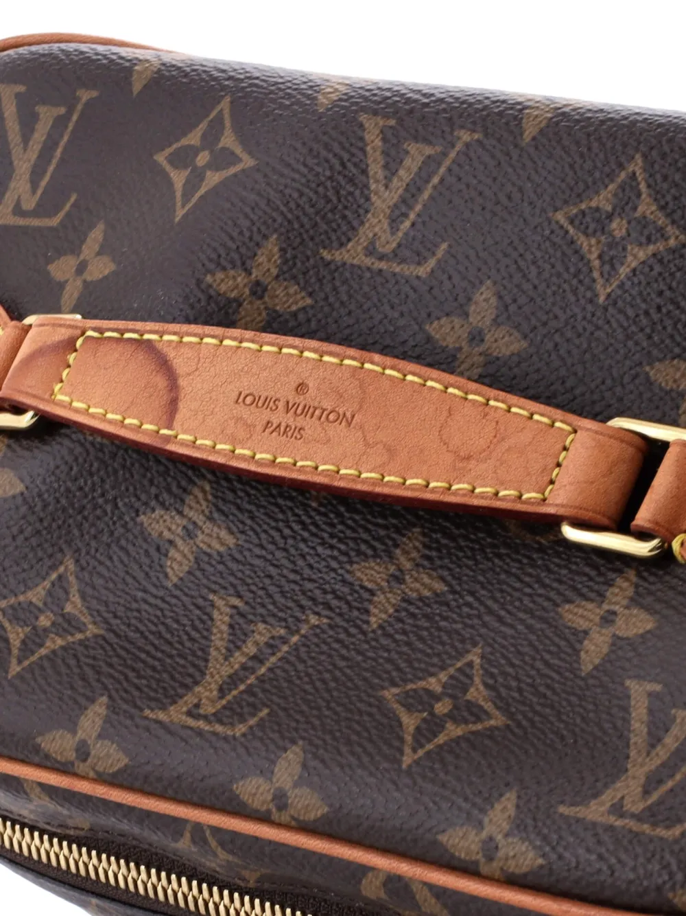 LOUIS VUITTON Pre-owned Nice Vanity Case Monogram Canvas Bb Pouch In Brown