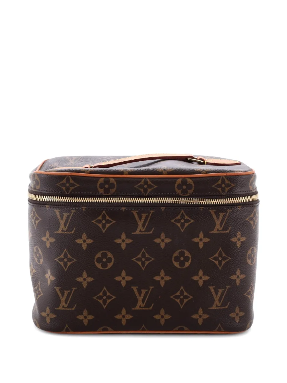 Louis Vuitton Pre-Owned Nice Vanity Case Monogram Canvas BB pouch | marrón | Image 1