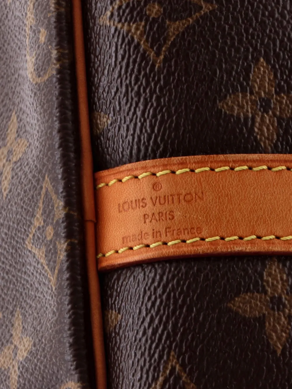 LOUIS VUITTON Pre-owned Speedy Bandouliere Bag Monogram Canvas 25 Satchel In Brown