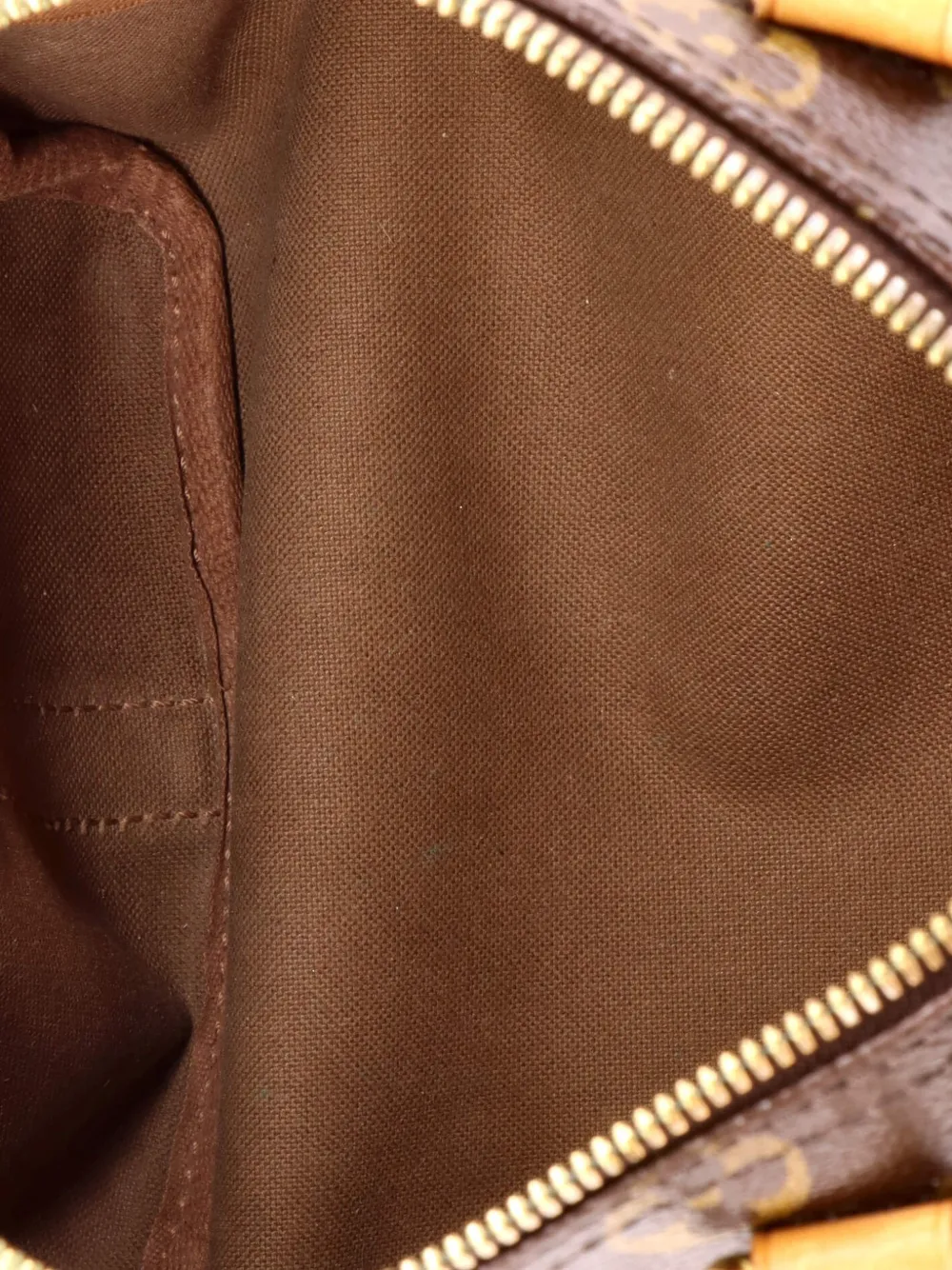 LOUIS VUITTON Pre-owned Speedy Bandouliere Bag Monogram Canvas 25 Satchel In Brown