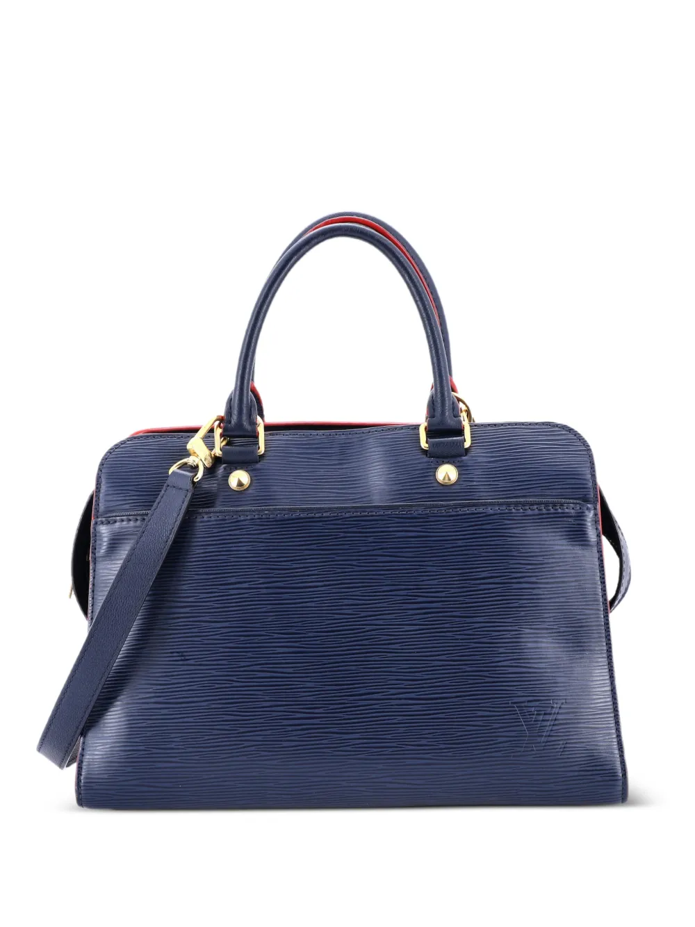 Louis Vuitton Pre-Owned Vaneau Handbag Epi Leather MM tote bag - Blue