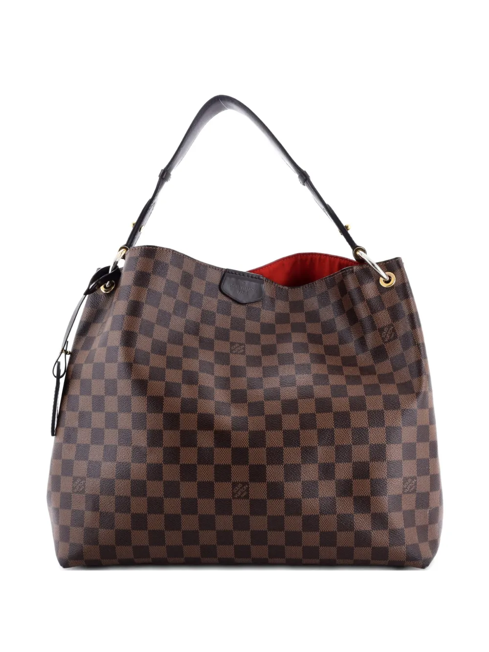 Louis Vuitton Pre-Owned Graceful Handbag Damier MM hobo bag - Marrone