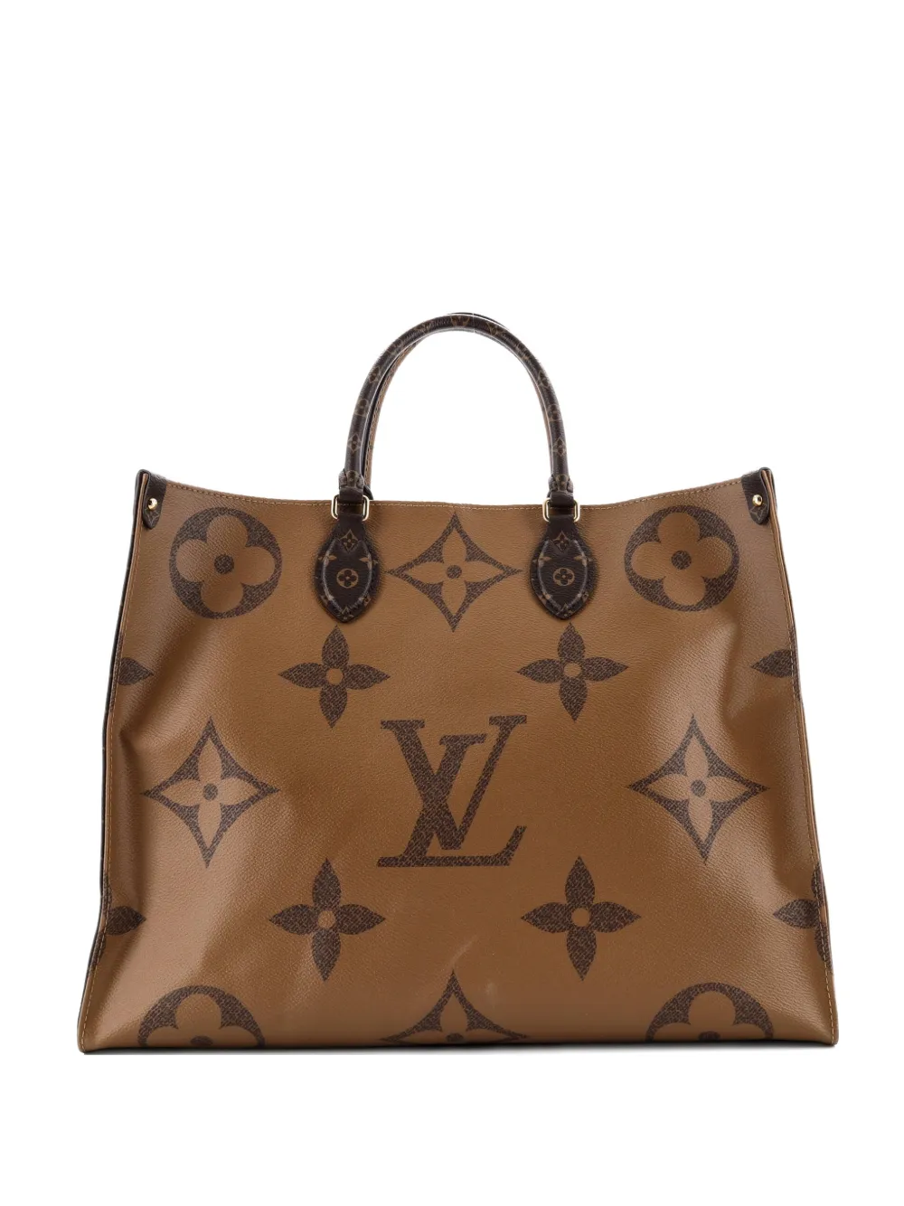 Louis Vuitton Pre-Owned OnTheGo Reverse Monogram Giant GM tote bag - Marrone