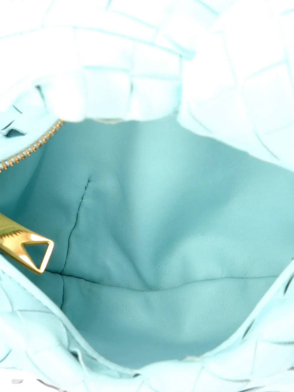 BOTTEGA VENETA Pre-owned Bv Jodie Intrecciato Nappa Mini Hobo Bag In Blue