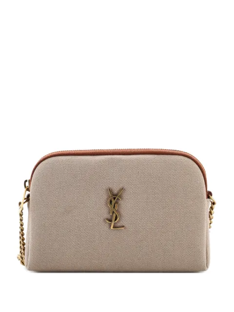 Saint Laurent Pre-Owned Gaby Zipped Pouch Canvas crossbody bag