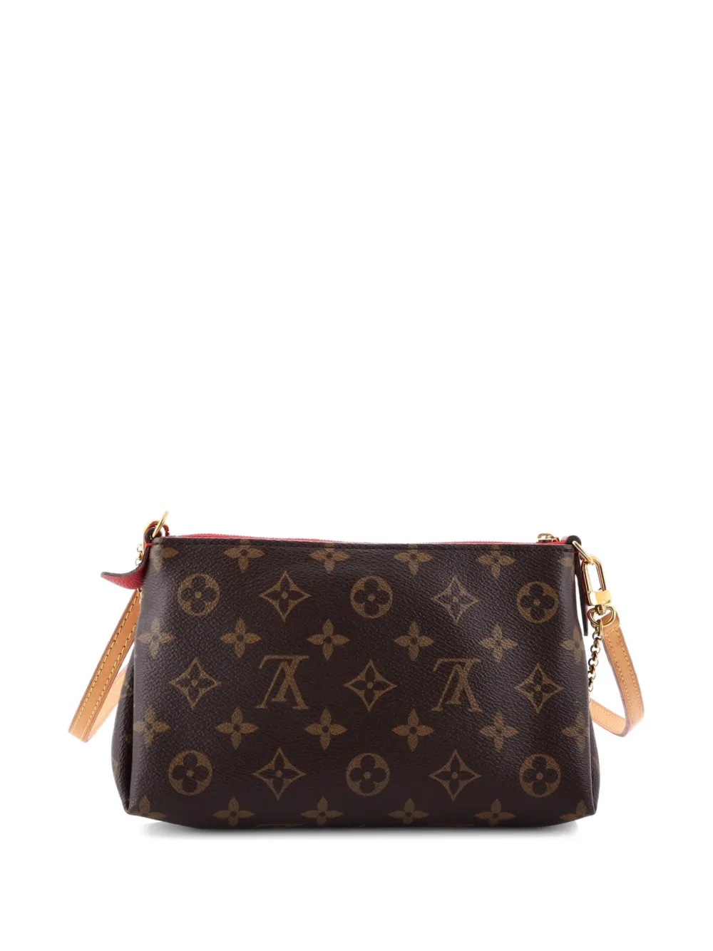 Louis Vuitton Pre-Owned Pallas Monogram Canvas with Leather clutch bag | Estilos de archivo | Image 2