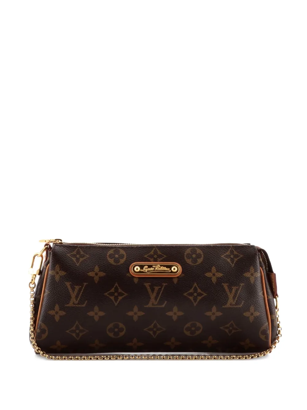 Louis Vuitton Pre-Owned Eva Handbag Monogram Canvas clutch bag | marrón | Image 1